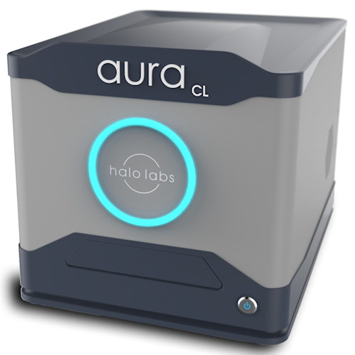 The Aura CL distinguishes therapeutic cells from contaminants and other particles that might adversely harm patients.